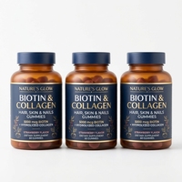 OEM Private Label Nahrungsergänzungsmittel Biotin-Keratin-Gummis Kollagen-Vitamine Biotin-Gummibärchen für Haarwachstum