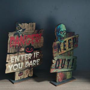 Decorazioni di Halloween Ghost Festival retrò croce fantasma Festival atmosfera castello di zucca - Product Image 2