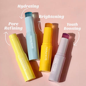 Vegane Hautpflege Kollagen Squalane Anti-Falten-<span class=keywords><strong>Vitamin</strong></span> C Hyaluron säure Reparatur Feuchtigkeit creme Gesichts balsam Gesichts serum Stick - Product Image 2