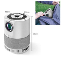Mini projecteur portable OEM/ODM 1080P Android 9 WiFi double bande Lentilles 5 couches Mise au point automatique pour la maison Enfants Cinéma de poche intelligent