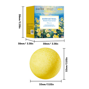 Coffret Cadeau de Bombes de Bain Bio Véganes à la Rose et à la Lavande, Fabriquées à la Main pour Peaux Sèches, Hydratantes, <span class=keywords><strong>Spa</strong></span> à Domicile Relaxant pour Femmes et Hommes - Product Image 6