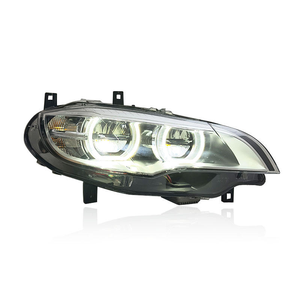 SJC Auto faro a doppio colore per <span class=keywords><strong>BMW</strong></span> <span class=keywords><strong>X5</strong></span> E70 <span class=keywords><strong>2007</strong></span> - 2013 nuovo Design luci Laser blu e bianco gruppo luci anteriori - Product Image 4