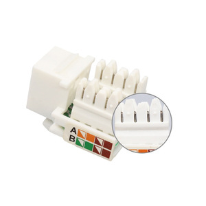 Đáng tin cậy 110utp amp-loại CAT5E/<span class=keywords><strong>Cat6</strong></span> RJ45 Keystone jack-mã Màu hệ thống dây điện schema, mạng viễn thông <span class=keywords><strong>b</strong></span>ộ phận - Product Image 4