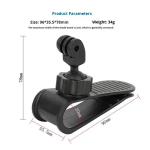 Supporto Parasole Flessibile Compatibile con Insta360 X3 ONE X2/<span class=keywords><strong>X</strong></span>/RS/<span class=keywords><strong>R</strong></span> per Fotocamera Panoramica - Product Image 3