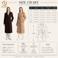 Manteau long en laine croisé pour femme OEM, marron foncé, col rabattu, style trench, coupe ajustée, décontracté, avec poches, pour l'hiver