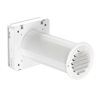 Système de ventilation HRV pour bureau, salle de réunion, salle de classe, sous-sol, récupérateur à faible bruit, unité d'air frais murale