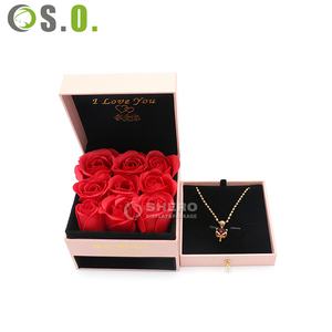 Boîte à fleurs de rose de luxe Shero, haut de gamme, pour la Saint-Valentin, couleur et taille personnalisées pour un cadeau romantique - Product Image 6