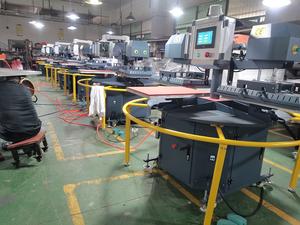 J DTF Film 16x24 Rotary 2 Head Four Stations Carousel Heat Press Machine With Lasers Alignment for Print <strong>T</strong>-<strong>shirt</strong> Printing 40*60 - Product Image 4