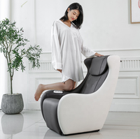 Chaise de massage 3d à capsule spatiale zéro gravité, pétrissage des fesses et de la colonne vertébrale, siège de voiture complet, Portable, petite mini chaise de massage