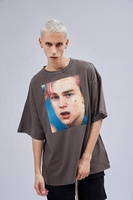 T-shirt oversize unisexe personnalisé promotionnel Streetwear pour hommes à manches courtes imprimé grande taille fonction de compression livraison directe de stock