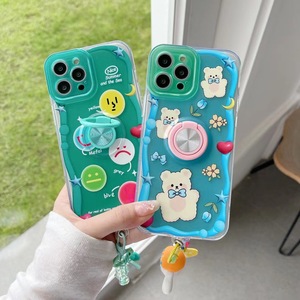 Fundas Para Celular <span class=keywords><strong>Anime</strong></span> Cartoon custodie per cellulari per iPhone 14 13 12 <span class=keywords><strong>Cover</strong></span> Girly con bracciale porta anello - Product Image 1