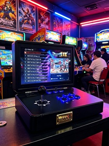Console <span class=keywords><strong>Arcade</strong></span> Portatile Pandora Saga DX Plus con 30000 Giochi, Schermo da 14 Pollici, Pieghevole in Metallo, Regalo Retrò per Giocatore Singolo - Product Image 1
