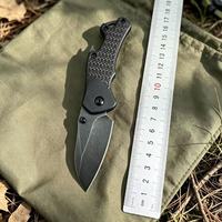 Vente en gros de couteau pliant de camping en plein air KS 8337, lame en acier 8Cr13Mom, lame tranchante, couteau tactique de survie pour la randonnée et la chasse