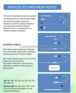 Kateter Jarum Blok Saraf Periferal SS Echogenic untuk Penggunaan Rumah Sakit, Blok Saraf Bedah, Kanula Echogenic untuk Hewan - Product Image 6