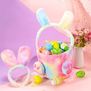 Set 2 en 1 <span class=keywords><strong>de</strong></span> Conejito <span class=keywords><strong>de</strong></span> Peluche <span class=keywords><strong>de</strong></span> Pascua con Canasta y Diadema, Orejas <span class=keywords><strong>de</strong></span> Conejo <span class=keywords><strong>de</strong></span> Peluche, Bolsa <span class=keywords><strong>de</strong></span> Regalo para Dulces, Decoración para Fiesta <span class=keywords><strong>de</strong></span> Búsqueda <span class=keywords><strong>de</strong></span> Huevos <span class=keywords><strong>de</strong></span> Pascua - Product Image 1