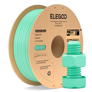 Filament ABS <span class=keywords><strong>ELEGOO</strong></span> 175 mm Noir 1 kg Résistant à la chaleur Résistant aux chocs Bobine (22 lb) Compatible avec la plupart des imprimantes 3D - Product Image 3