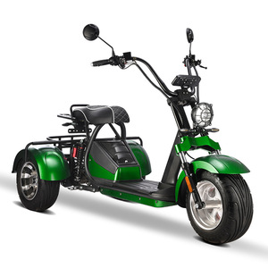 Vente Flash : Scooter Électrique Citycoco à 3 Roues, Tricycle Routier Longue Porté<span class=keywords><strong>e</strong></span> avec Moteur 3000W, Livraison Rapide depuis l'Entrepôt Américain - Product Image 5