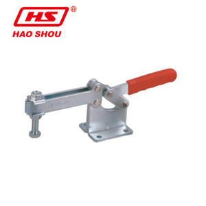 Pinza de Sujeción Rápida Horizontal HS-204-GBLH, Marca Taiwan Good Hand, Cuerpo de Metal, Abrazadera de Acero con Goma para Bricolaje, Carpintería e Industria - Product Image 4