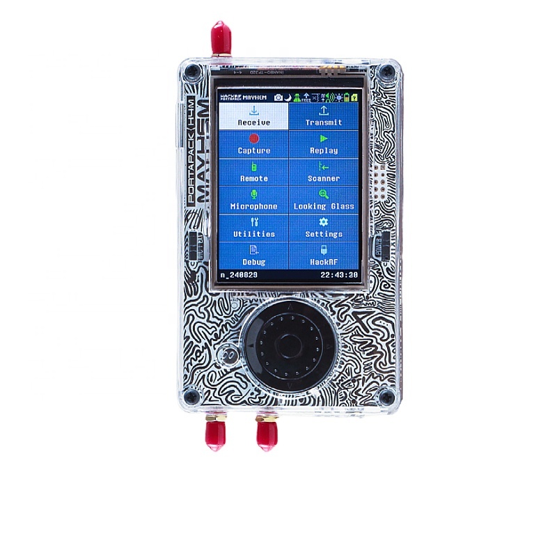 【箱付き】HackRF One & PotaPack H4M and R10C Portapack H4M for OpenSourceSDRLab HackRF R10C 1MHz-6GHz Radio Kit