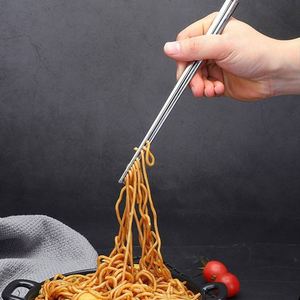 Baguettes en acier inoxydable 316 de qualité supérieure – Sérigraphiées, antidérapantes, résistantes à la chaleur, couverts asiatiques pour la maison et la restauration - Product Image 3