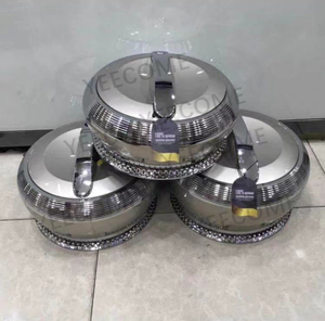 Mãi Mãi Vàng Thương Hiệu YJM-ZG-S Công Suất 4 + 5 + 6L Nhà Máy Thực Phẩm Ấm Hơn Lẩu Thực Phẩm Ấm Hơn Bộ 3 Pcs Thực Phẩm Ấm Hơn Container - Product Image 6