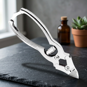 ASAP Professional Toenail Clipper Eco-Friendly <b>Heavy</b> <b>Duty</b> Nipper Long Handle Stainless Steel Curved Wide Jaw Opening Manicure - Product Image 2