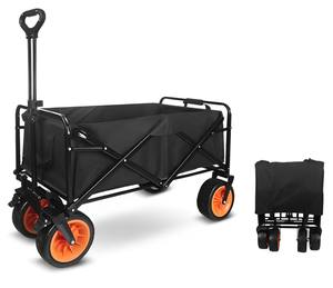 Vagoneta Eléctrica <span class=keywords><strong>Plegable</strong></span> de Cuatro Ruedas Personalizada, con Capacidad de Carga de 100 kg, Control por Aplicación, Certificación CE y FCC, Carrito <span class=keywords><strong>Plegable</strong></span> para Exteriores - Product Image 3