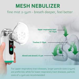 <span class=keywords><strong>Nebulizer</strong></span> Digital Fitconn, <span class=keywords><strong>Nebulizer</strong></span> Mesh Mini Portabel Isi Ulang untuk Dewasa dan Anak-Anak - Product Image 2