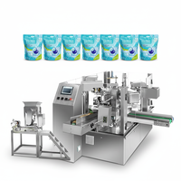 Machine d'emballage automatique de liquides en doypack certifiée CE Gloex pour lessive, shampoing, sauces - Fabricant OEM