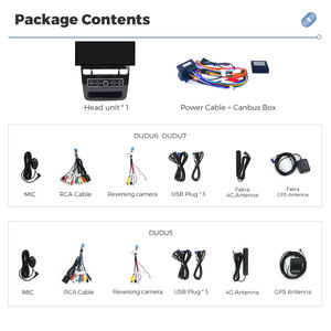 Écran autoradio Android DUDU7, résolution 2K avec fascia, processeur octa-core FYT7870, autoradio pour <span class=keywords><strong>Volkswagen</strong></span> Touareg 2011-2017 - Product Image 5