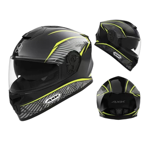 Casque de moto modulaire intégral certifié DOT en ABS pour hommes et femmes, casque de protection pour moto tout-terrain - Product Image 4