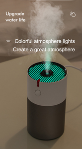 <span class=keywords><strong>2025</strong></span> H2o Phun Sương Ướt <span class=keywords><strong>Fogger</strong></span> Độ Ẩm Không Khí Với Bầu Không Khí Đầy Màu Sắc Ánh Sáng <span class=keywords><strong>Mini</strong></span> Siêu Âm 220Ml Độ Ẩm Cho Phòng Làm Việc Phần Còn lại - Product Image 3