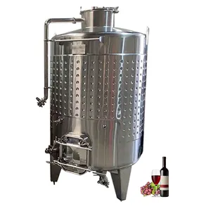 China manufacture 300 l stainless steel storage wine fermenter tank for sale
