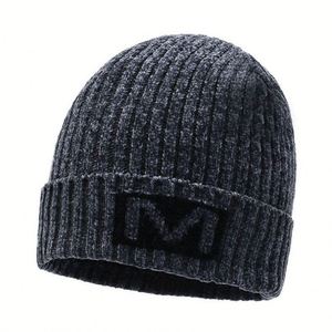 Wholesale Unisex Soft Winter <b>Hat</b> Cap Custom Logo Acrylic Knitted Cuffed Beanie <b>Hats</b> - Product Image 5