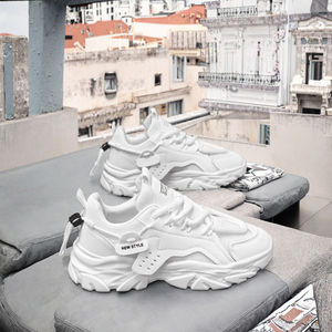 Chaussures de sport décontractées pour hommes, vente en gros d'usine, semelle souple et confortable, maille respirante, semelle intérieure en caoutchouc pour la course hivernale - Product Image 3