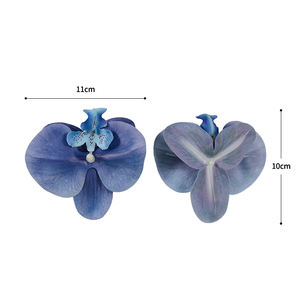 Fábrica Direta Artificial Látex Borboleta Orquídea Grande Flor Cabeça Flor Caixa De Presente Acompanhamento Decoração - Product Image 2