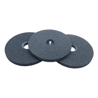 Disque abrasif en corindon brun, meule plate en oxyde d'aluminium blanc WA