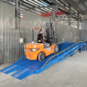 Plateforme élévatrice hydraulique électrique en gros pour le chargement de conteneurs, rampe de chargement portable, pont d'accès mobile - Product Image 3