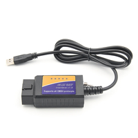 Escáner OBD2 ELM327 USB Modificado para Ford con Interruptor, Compatible con HS-CAN y MS-CAN, Chip PIC18F25K80 CH340 12