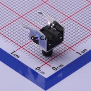 TS-1093C-A8B3-D1 Tactile Switch Switch Single Pole Single Throw Round Button 2.5N 6mm - Product Image 2