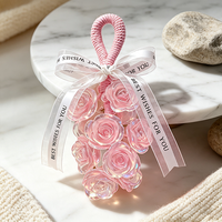 Savon parfumé suspendu en forme de grappe de macarons, cadeau pour invités de mariage, souvenir de baby shower, coffret cadeau, vente en gros