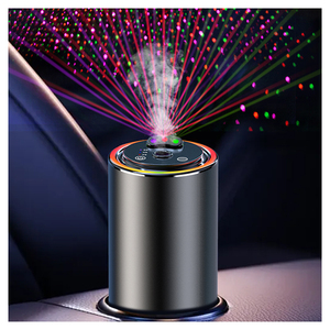 3-MÀU bầu trời đầy sao ánh sáng USB mini xe Máy tạo độ ẩm không khí dầu thơm siêu âm Khuếch tán xe làm mát khuếch tán - Product Image 4