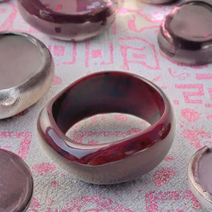 Bracelet large en acrylique personnalisé pour femme, bijoux de fête irréguliers et colorés, hypoallergénique, cadeau, vente en gros - Product Image 2