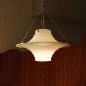 Lampada a Sospensione LED in Acrilico Stile Nordico Lokki Seagull Vintage per Ristorante, Studio Retrò Francese, Soggiorno Creativo, Camera da Letto, Bar, <span class=keywords><strong>UFO</strong></span> - Product Image 1