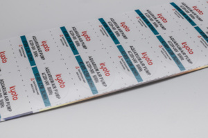 In tùy chỉnh nhãn sản phẩm thương hiệu riêng, nhãn dán thương mại với logo tùy chỉnh. nhãn giấy tráng - Product Image 6