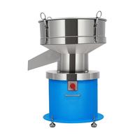 BANMO Nouvelle Machine de Tamisage Vibratoire Circulaire Industrielle en Acier Inoxydable pour le Tamisage de Poudres, Granulés et Matériaux