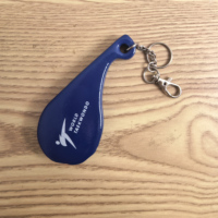 Porte-clés promotionnel personnalisé avec logo, cadeau d'arts martiaux, cible de frappe pour entraînement de Taekwondo