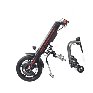 Handbike puissant de 800 W 48 V pour fauteuil roulant, roue tout-terrain de 16 pouces avec batterie longue portée de 12 Ah - Product Image 1