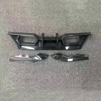 Diffuseur arrière en fibre de carbone pour BMW M2 G87 2023+ – Lame inférieure de pare-chocs arrière et séparateur latéral – Pièces de modification de carrosserie
