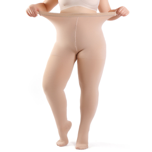Medias de Compresión Médicas Personalizadas con Graduación de 20-30 mmHg, Soporte Firme, Anti <span class=keywords><strong>Varices</strong></span>, Talla Grande <span class=keywords><strong>para</strong></span> Mujer, Punta Cerrada - Product Image 1